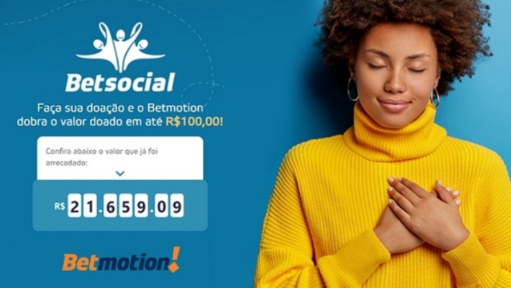 Betmotion doa quase R$ 13 mil para entidade assistencial com apoio de seus usuários