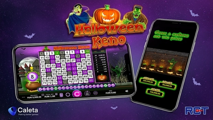 Caleta e RCT lançam o jogo Halloween Keno