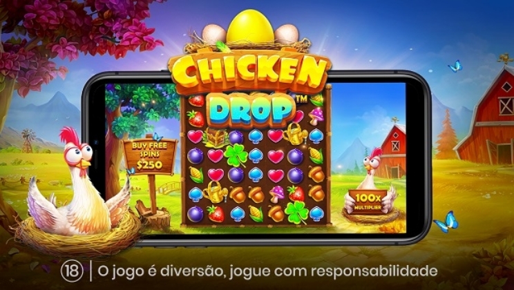 Pragmatic Play oferece fuga sadia para uma fazenda em ‘Chicken Drop’