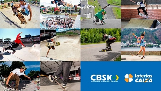 CBSk e Loterias Caixa firmam maior patrocínio da história do skate brasileiro