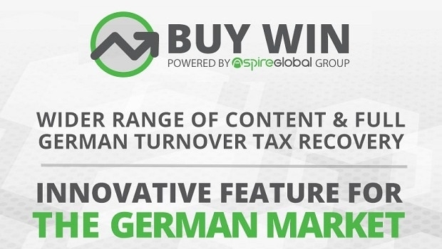 Aspire Global unveils BuyWin feature for German online casino market