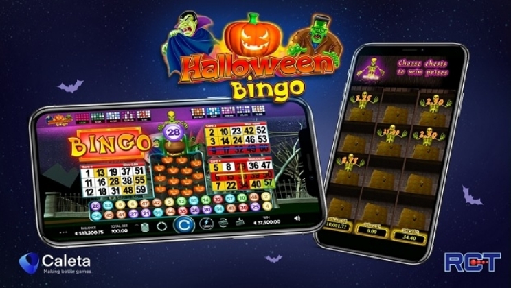 Halloween Video Bingo da Caleta e RCT já está no ar