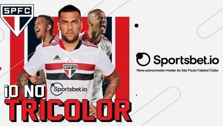 Sportsbet.io e São Paulo anunciam o maior acordo de patrocínio na camisa da história do clube