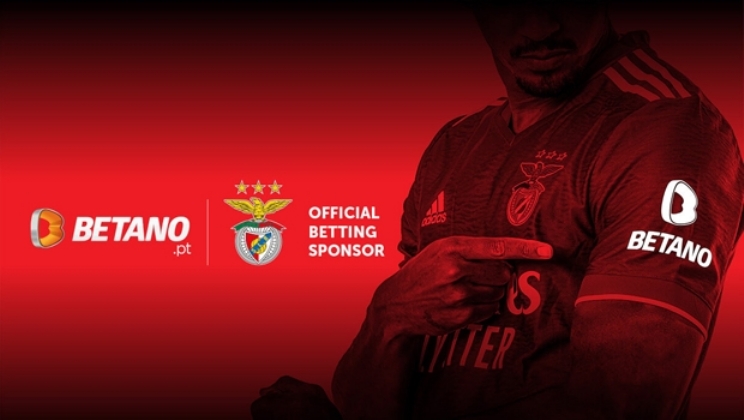 Betano torna-se o novo patrocinador oficial de apostas do Benfica