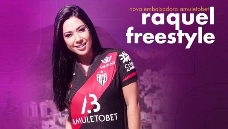 AmuletoBet apresenta Raquel Freestyle como sua primeira embaixadora no Brasil