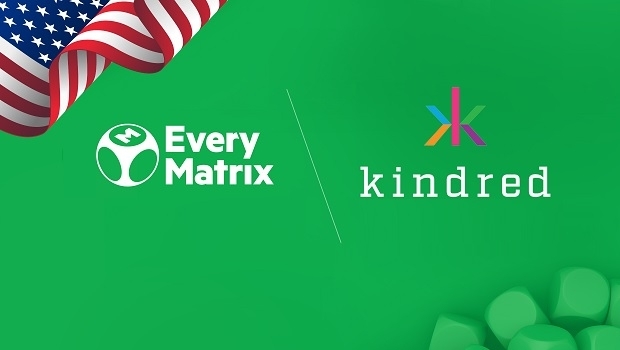 EveryMatrix and Kindred sign games distribution deal for the U.S.