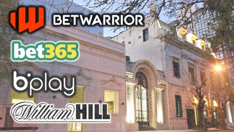 William Hill, Bplay, Bet365 e BetWarrior, autorizadas a operar online na Província de Buenos Aires