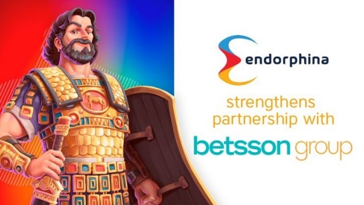 Endorphina fortalece parceria com Betsson Group