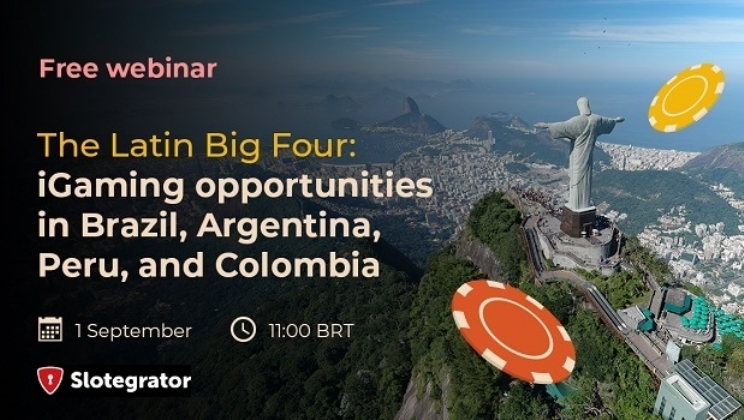 Webinar da Slotegrator vai falar sobre os mercados de iGaming do Brasil e da América Latina