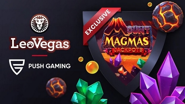 Push Gaming and LeoVegas’ Mount Magmas Jackpots enjoys global release