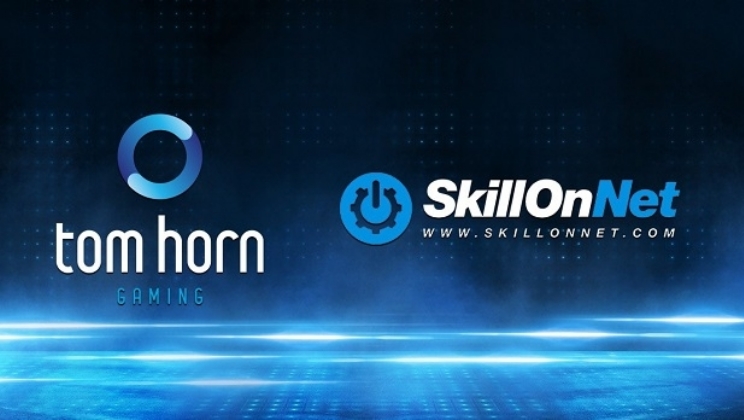 SkillOnNet junta-se à empresa Tom Horn Gaming para ampliar seu portfólio de jogos