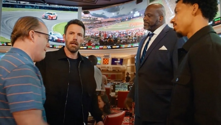 Ben Affleck dirige e estrela ao lado de Shaquille O’Neal na campanha de mídia do WynnBET