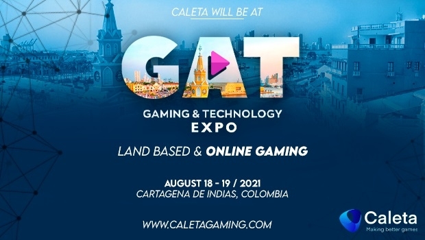 Caleta Gaming reaffirms its growth with participation at GAT Expo 2021