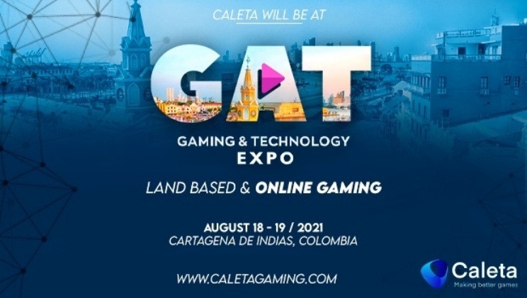 Caleta Gaming reafirma seu crescimento com participação na GAT Expo 2021