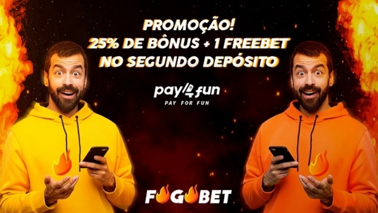 Fogobet e Pay4Fun lançam promoção em conjunto