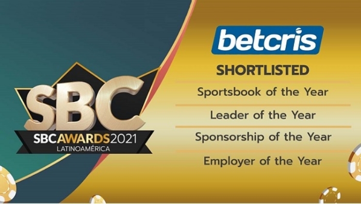 Betcris é indicada em várias categorias para o SBC Awards Latinoamerica