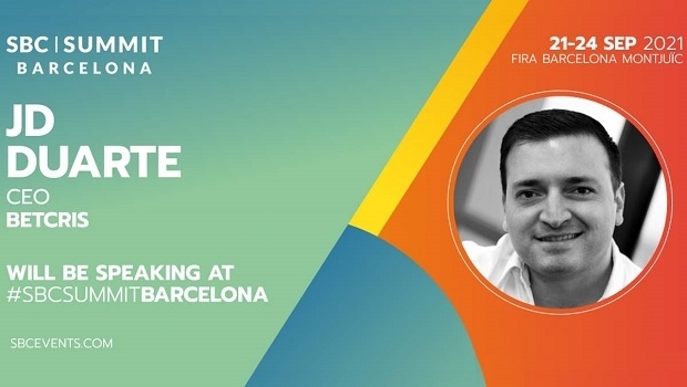 Betcris CEO JD Duarte to speak at upcoming SBC Summit Barcelona