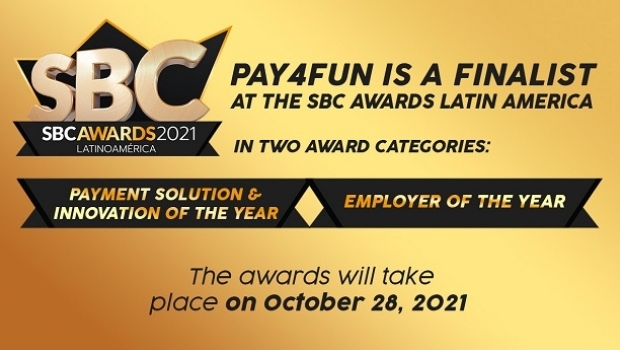 Brazilian Pay4Fun is finalist at SBC awards Latin America in two categories