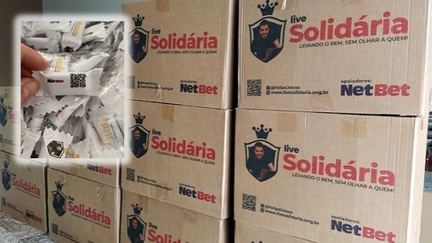 NetBet is main supporter of ‘Live Solidária’ for food basket donations