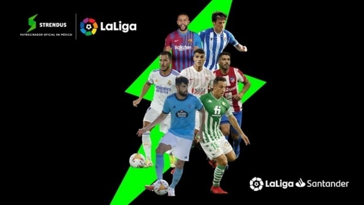 Strendus se torna o novo patrocinador oficial da LaLiga da Espanha no México