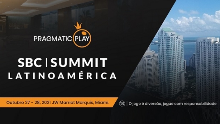 Pragmatic Play falará e patrocinará no SBC Summit Latinoamerica em Miami