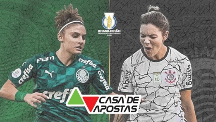 Derby feminino Corinthians-Palmeiras no Brasileirão foi um êxito para a Casa de Apostas