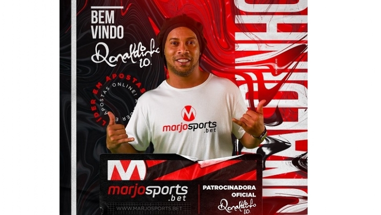 Ronaldinho Gaúcho é o novo parceiro da casa de apostas MarjoSports