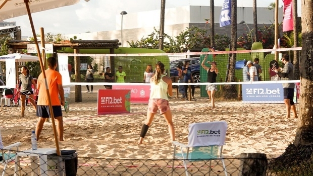 F12.Bet sponsors Ciao Open Beach Tennis and floodplain football Super Copa Pioneer