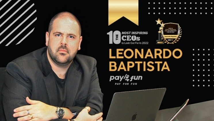 Leonardo Baptista é escolhido um dos 10 CEOs mais inspiradores da atualidade