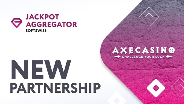 SOFTSWISS Jackpot Aggregator announces partnership with Axecasino