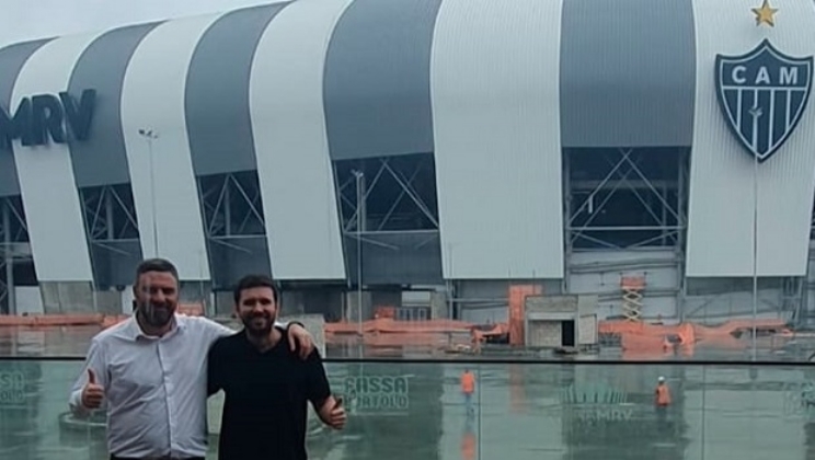 Executivos da Betano se impressionam com Arena MRV, nova casa do Atlético Mineiro