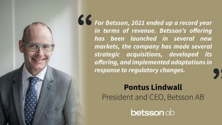 Betsson registra ano recorde com progresso 'significativo' na América Latina