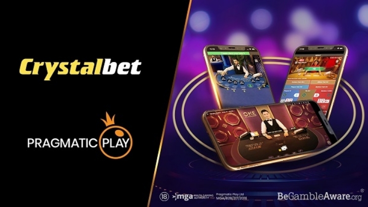 Pragmatic Play amplia acordo com Crystalbet para títulos de cassino ao vivo