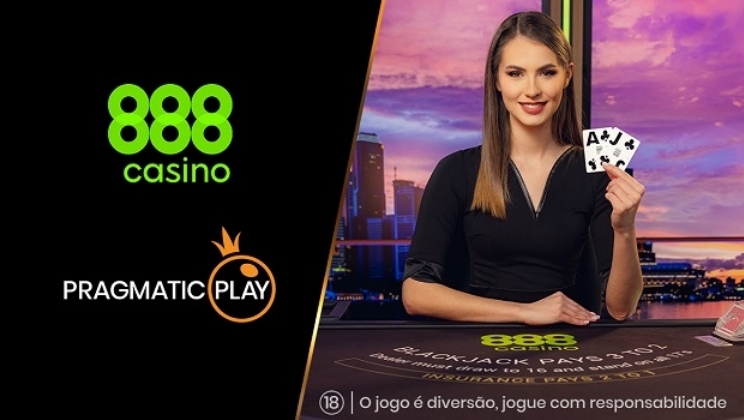 Pragmatic Play assina contrato com 888casino para estúdio ao vivo dedicado