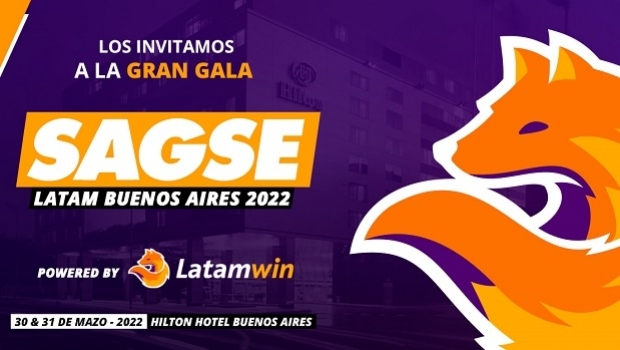 Latamwin convida para a Gran Gala del Juego SAGSE Latam 2022