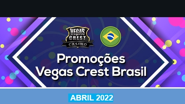 Vegas Crest Casino Brasil launches Easter bonus and more promotions in April