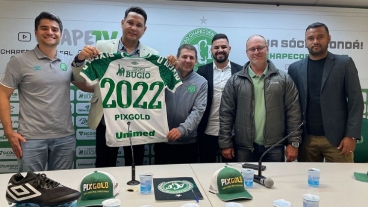 PixGold é a nova patrocinadora oficial da Chapecoense