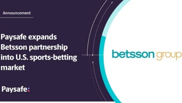 Paysafe expande parceria de pagamentos com a Betsson no mercado de apostas esportivas dos EUA