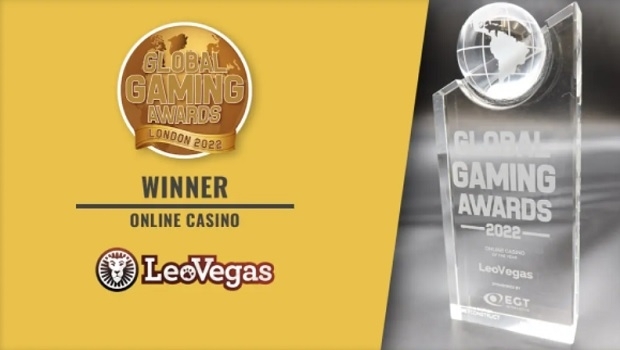 LeoVegas chosen ‘Online Casino of the Year’ at Global Gaming Awards 2022