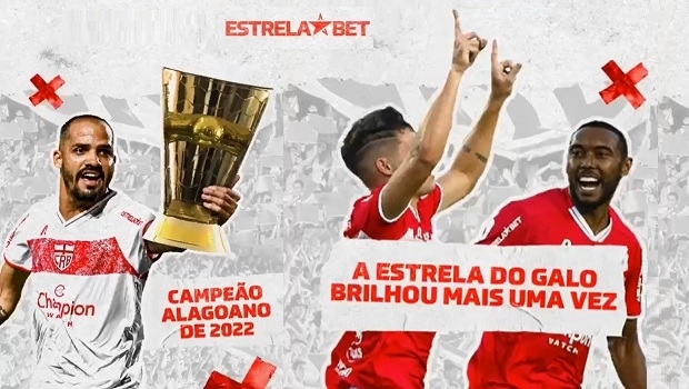 EstrelaBet salutes Clube de Regatas Brasil for winning state title in Alagoas