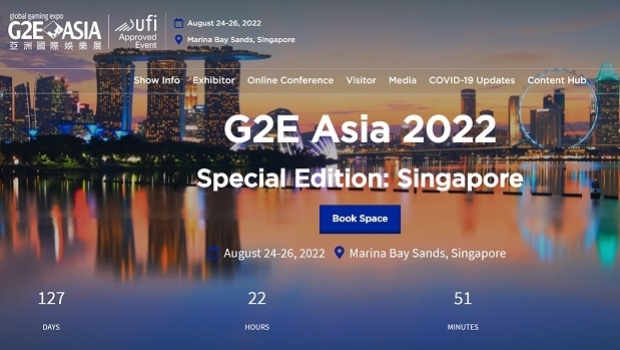 G2E Asia 2022 moves to Singapore