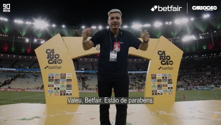 Betfair leva torcedor apaixonado pelo Fluminense ao pódio do Cariocão Betfair 2022