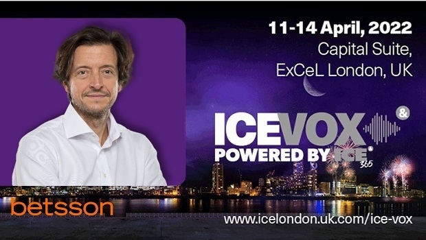 Betsson's Andre Gelfi will speak on regulation of sports betting in Brazil at ICE VOX