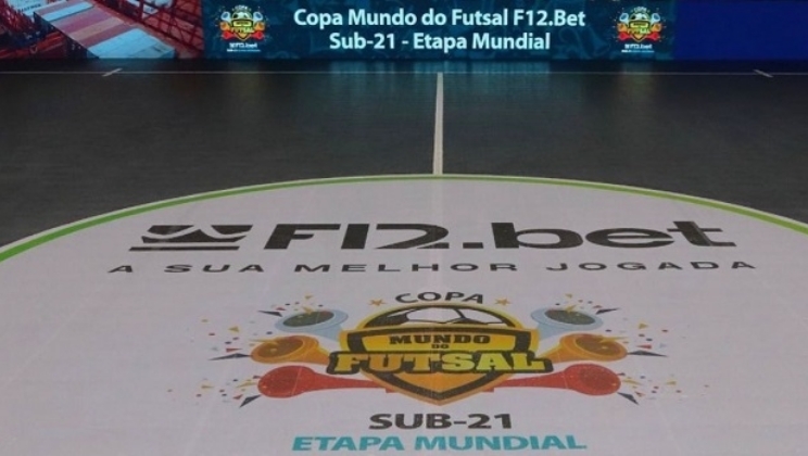 Casa de apostas F12.Bet assina contrato com a Copa Mundo do Futsal Sub-21