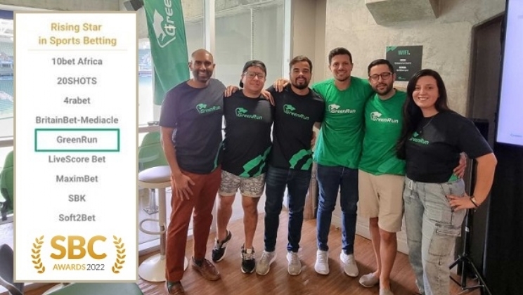 Brasileira GreenRun é indicada como “Rising Star em Apostas Esportivas” pelo SBC Awards