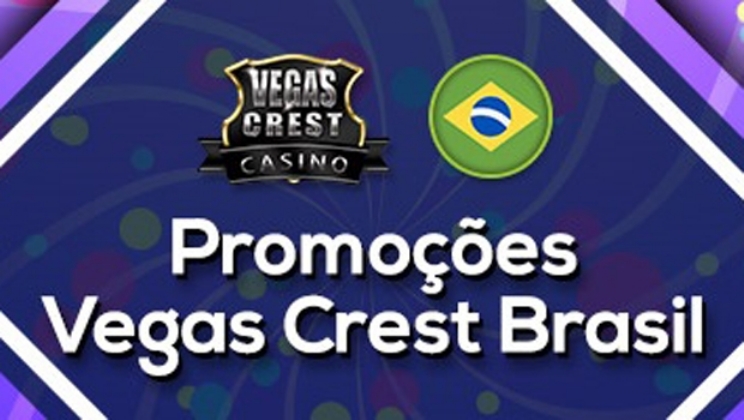 Vegas Crest Casino Brasil promete novidades quentes em suas promoções