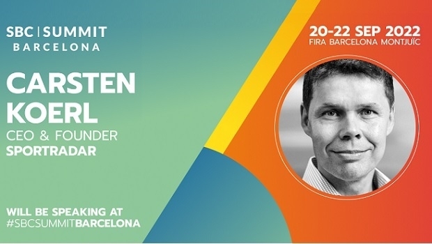 Sportradar's Carsten Koerl to keynote at SBC’s Summit Barcelona