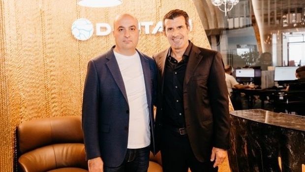 Luis Figo visited Digitain’s headquarters in Armenia for the first time as brand ambassador