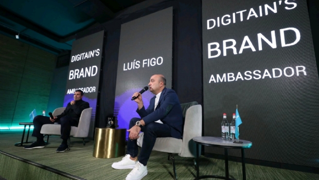 Luis Figo visited Digitain’s headquarters in Armenia for the first time as brand ambassador