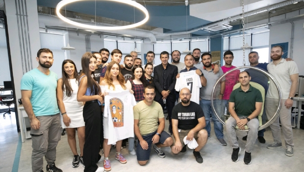 Luis Figo visited Digitain’s headquarters in Armenia for the first time as brand ambassador